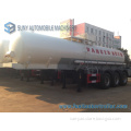 22 m3 98% Sulfuric Acid Tanker Semi Trailer Tri Axle Carbon Steel Chemical Liquid Tank Trailer